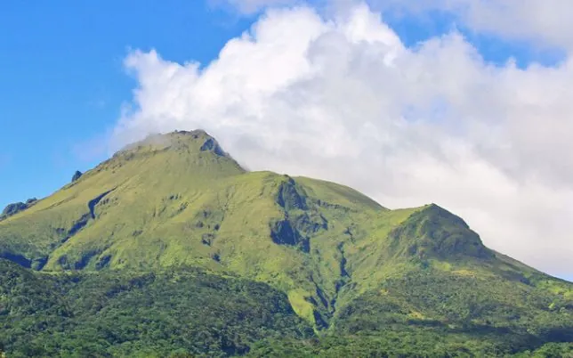 Vulkan Montagne Pelée auf Martinique